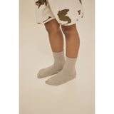Konges Sløjd Socks 3-Pack Rib Soft Grey/Ment/Brown