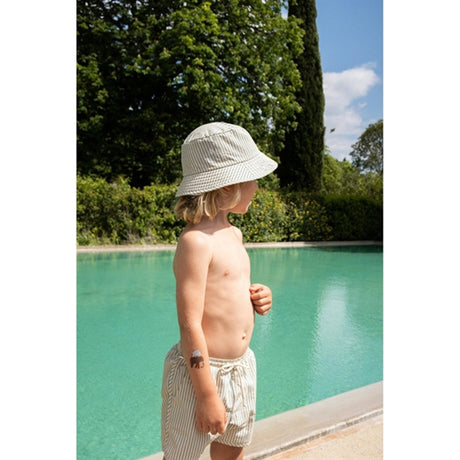 Konges Sløjd Asnou Bucket Hat Stripe Bluie