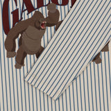 Konges Sløjd Aster UV Onesie Stripe Bluie