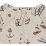 Konges Sløjd Aster Swim Blouse Sail Away
