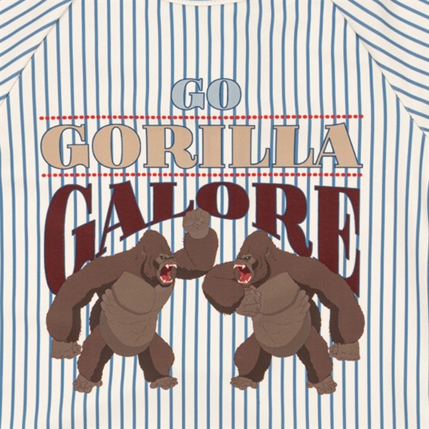 Konges Sløjd Aster Swim Blouse Stripe Bluie