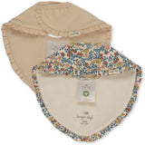 Konges Sløjd Bib Basis 2-Pack Frill Bibi Fleur/Brazilian Sand