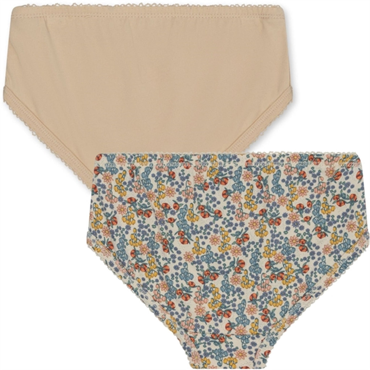 Konges Sløjd Bibi Fleur/Brazilian Sand Basis 2-pack Underpants