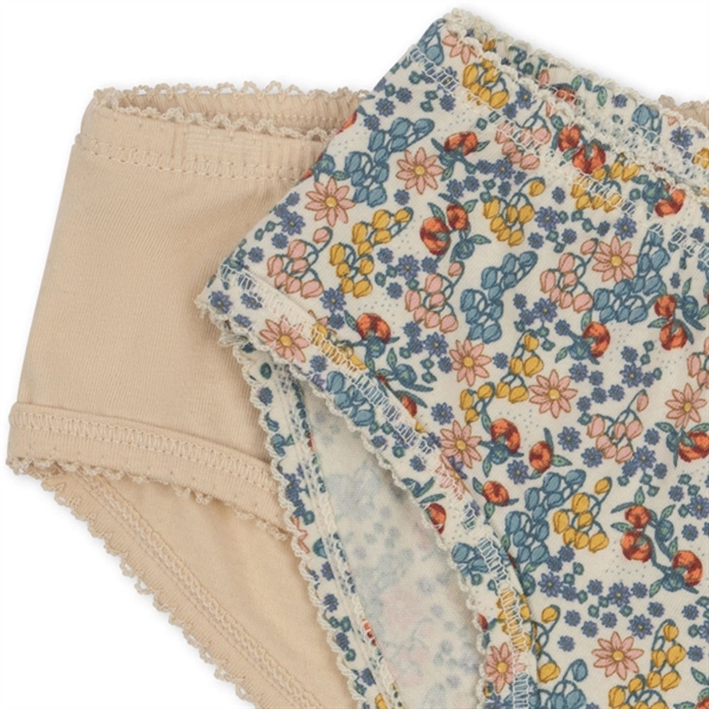 Konges Sløjd Bibi Fleur/Brazilian Sand Basis 2-pack Underpants
