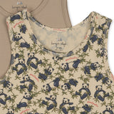 Konges Sløjd Panda/Oxford Tan Basis 2-pack Tanktop