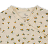 Konges Sløjd Peonia Limone Basis Newborn Onesie