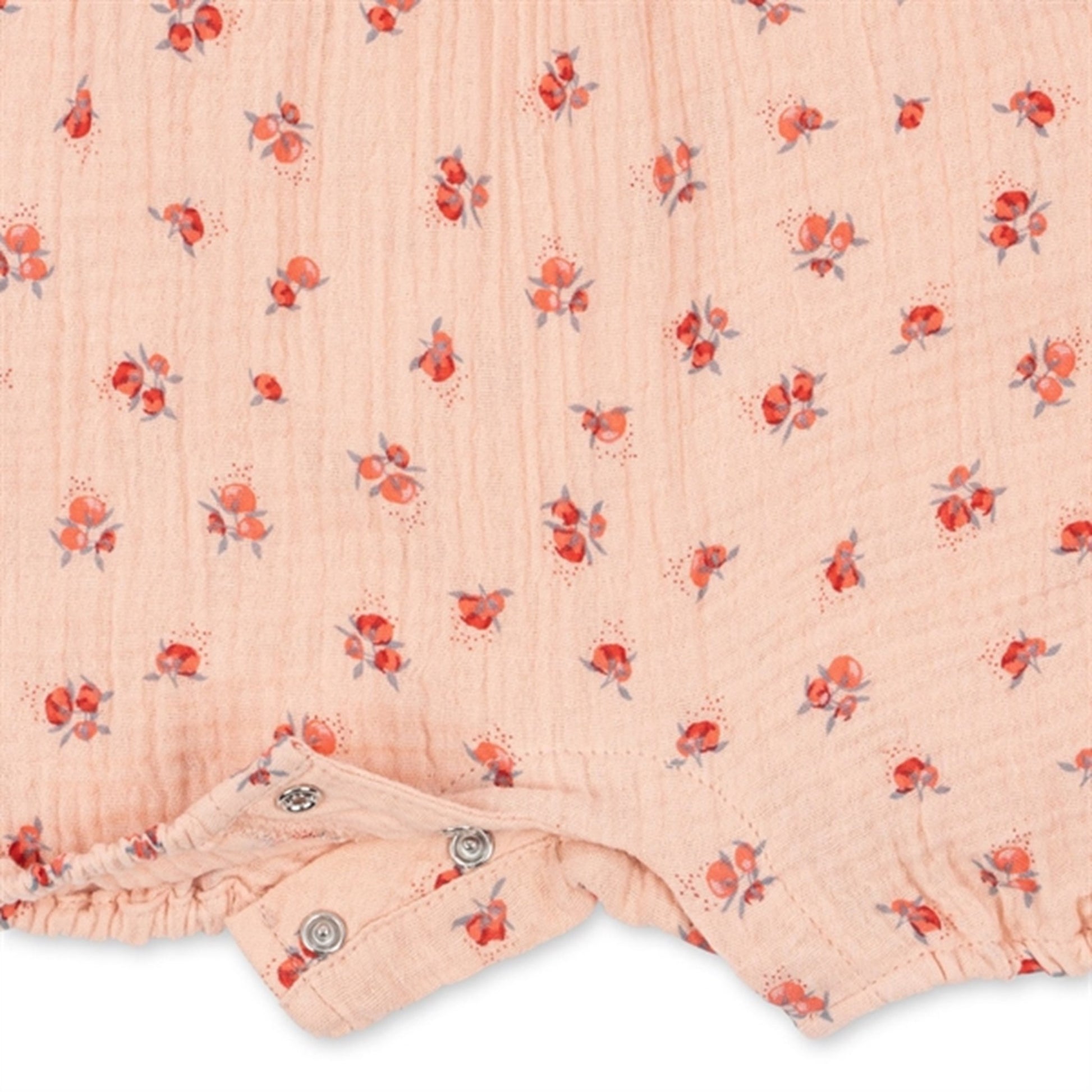 Konges Sløjd Peonia Pink Coco Frill Romper