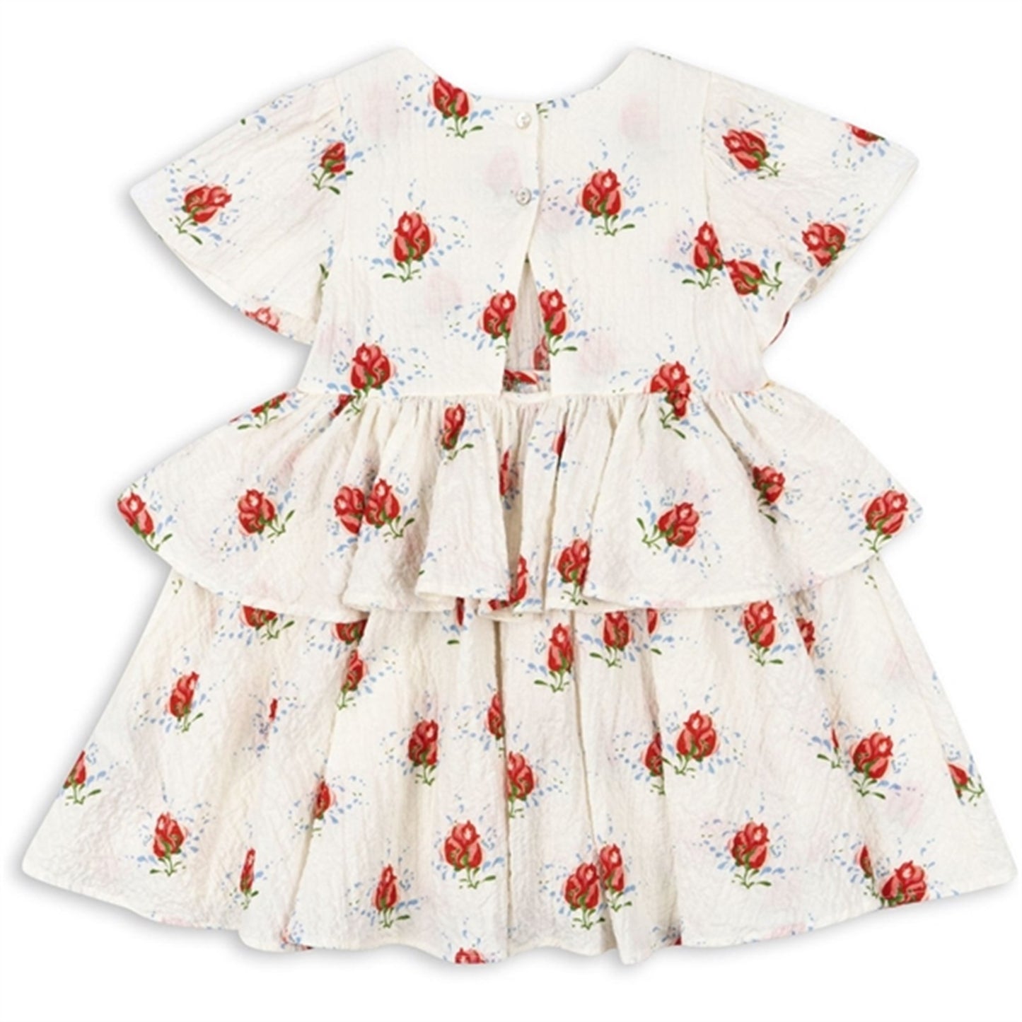 Konges Sløjd Vita Rosa Elin Frill Dress