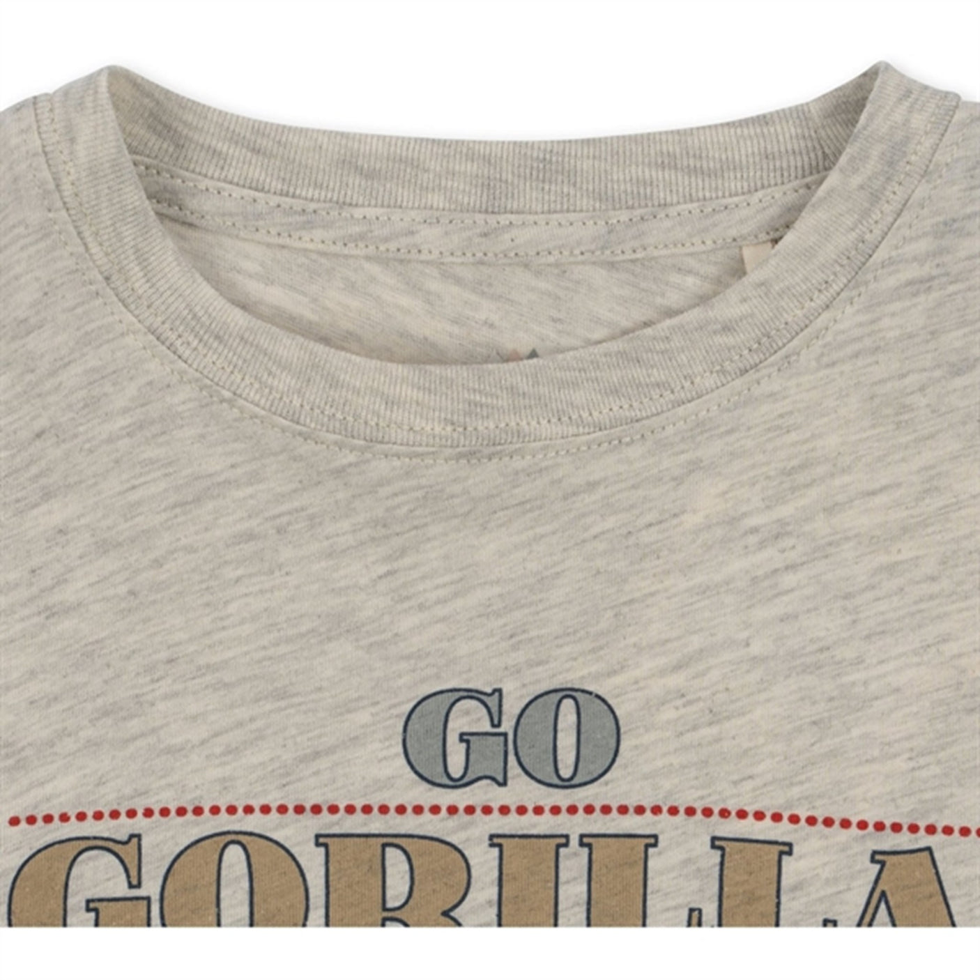 Konges Sløjd Off White Melange Famo T-shirt