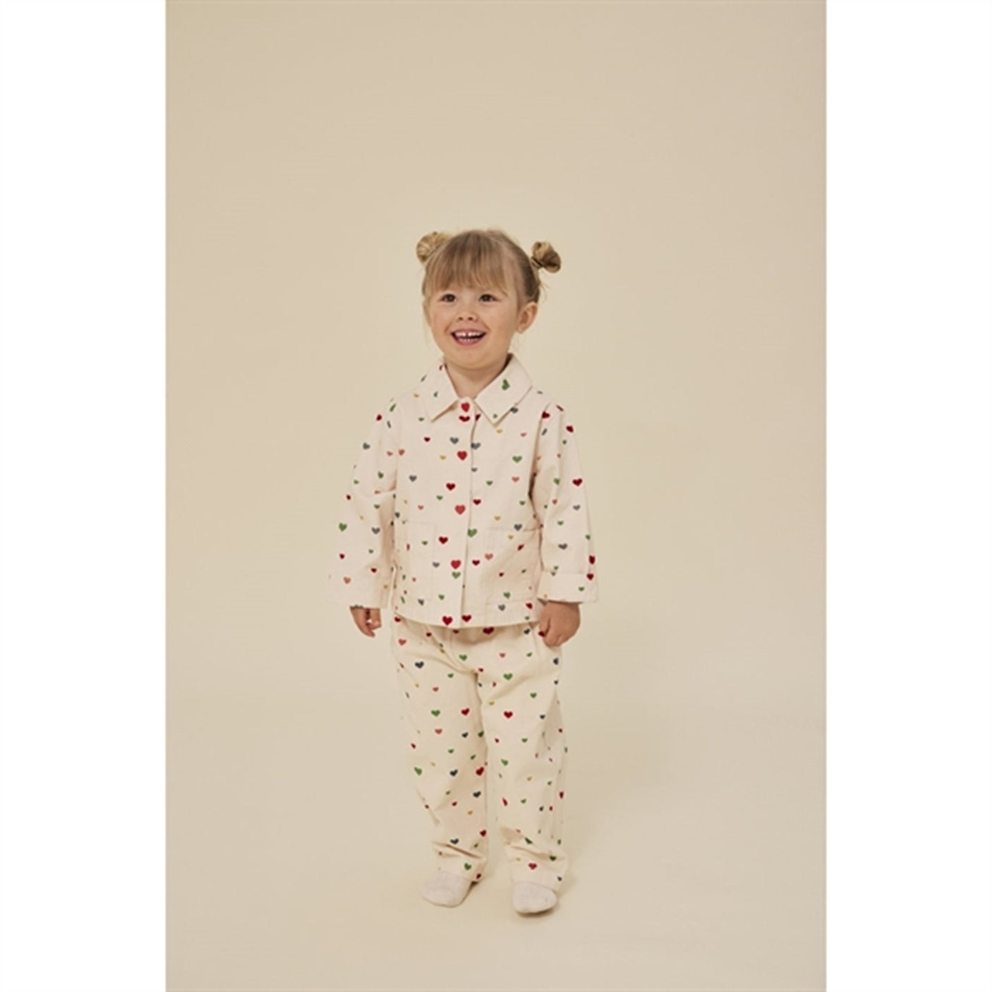 Konges Sløjd Multi Heart Blush Fen Shirt Jacket