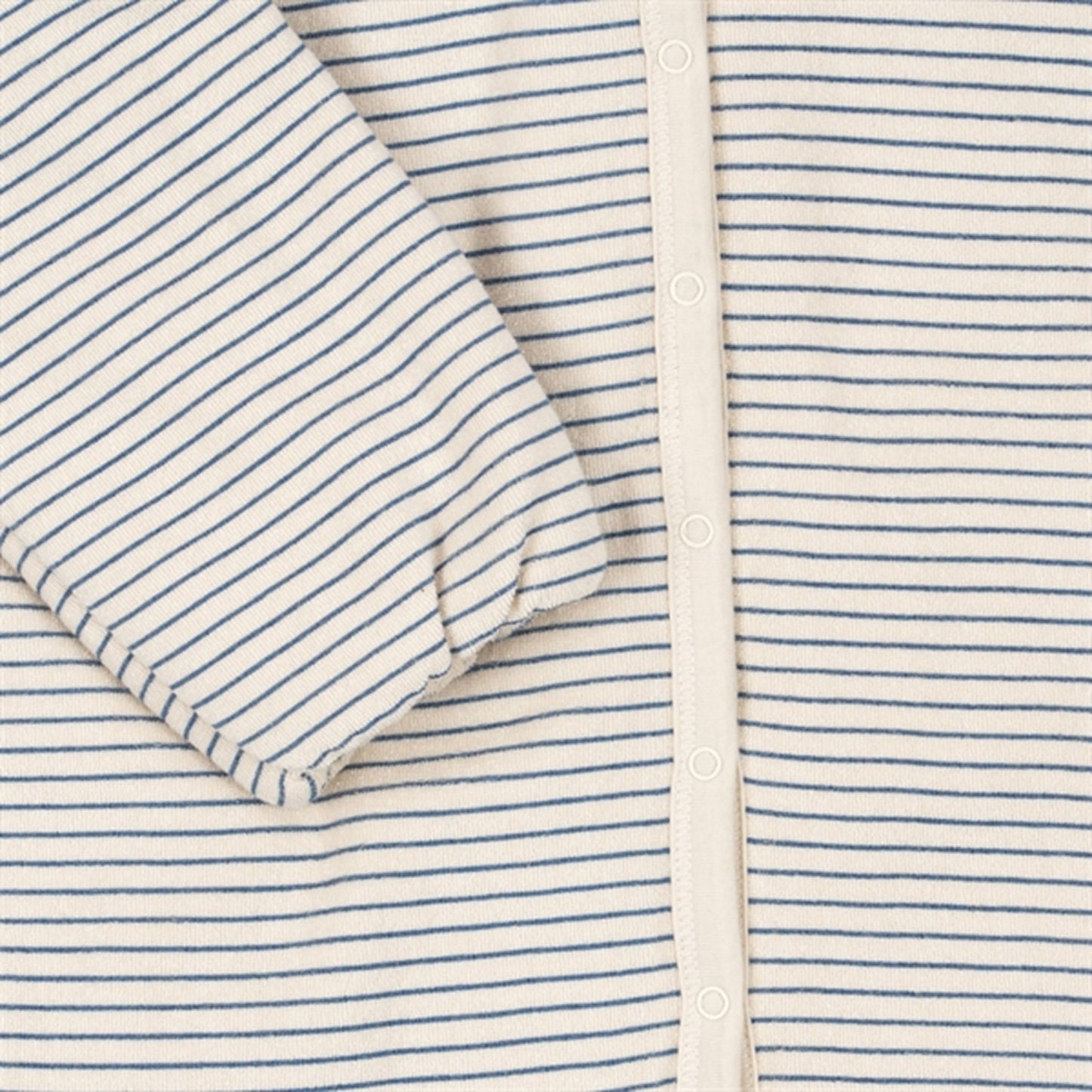 Konges Sløjd Stripe Bluie Itty Onesie With Hood