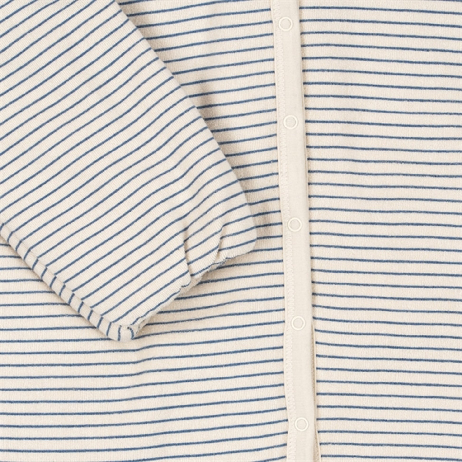 Konges Sløjd Stripe Bluie Itty Onesie With Hood