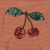 Konges Sløjd Jade Ls Swimsuit Glitter Stripe