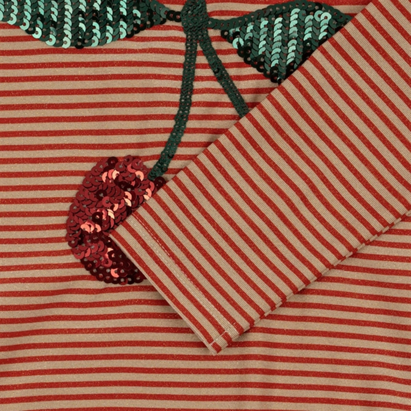 Konges Sløjd Jade Ls Swimsuit Glitter Stripe