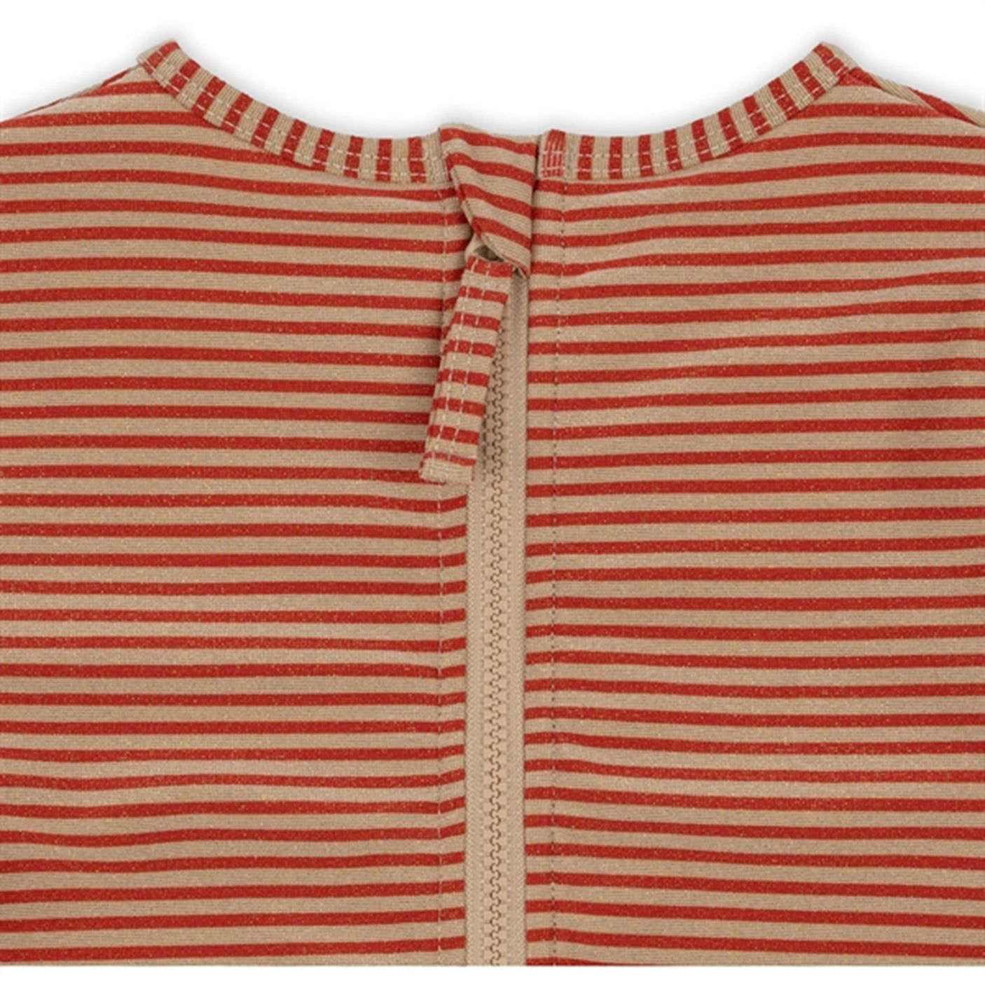 Konges Sløjd Jade Ls Swimsuit Glitter Stripe