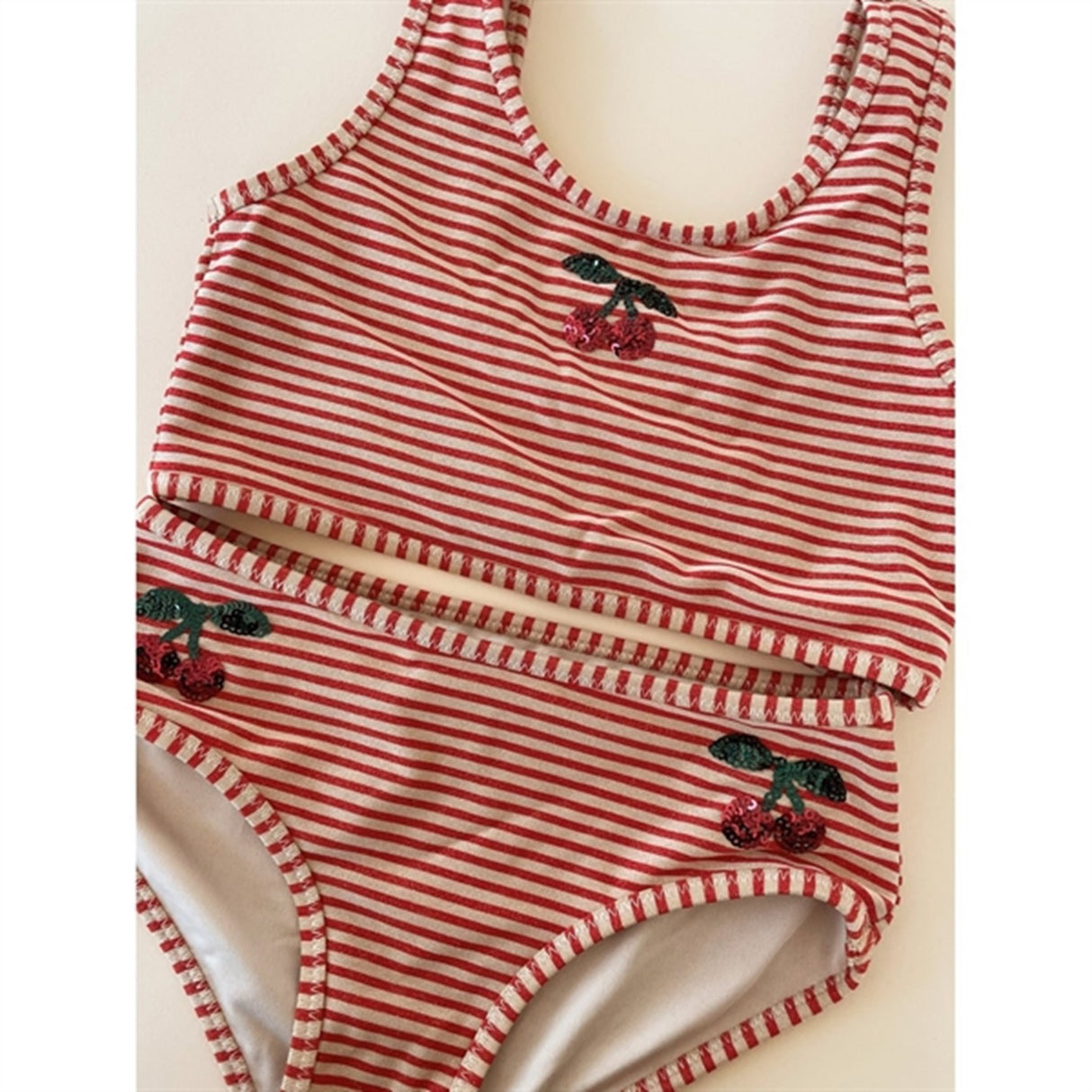 Konges Sløjd Jade Swim Bikini Glitter Stripe