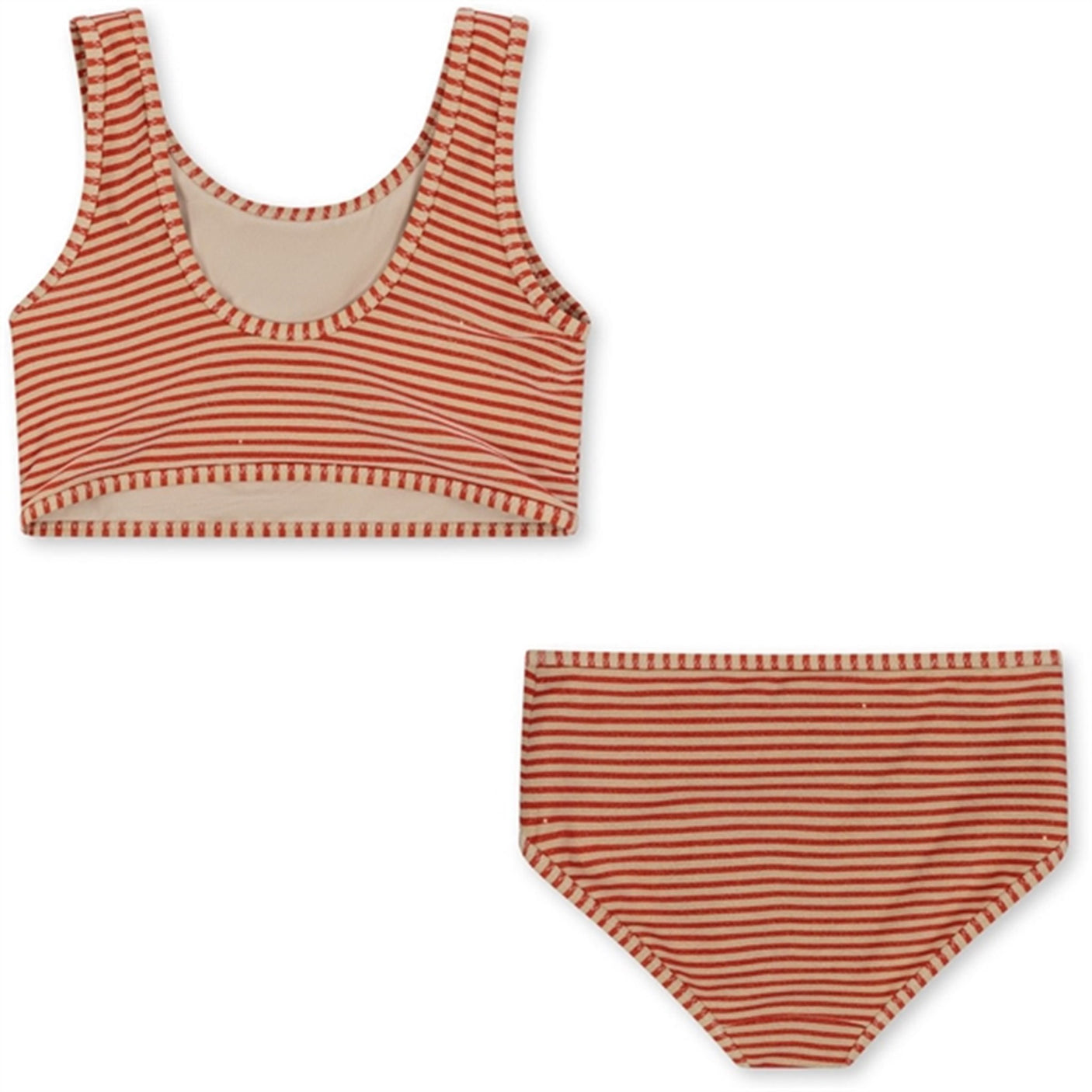 Konges Sløjd Jade Swim Bikini Glitter Stripe
