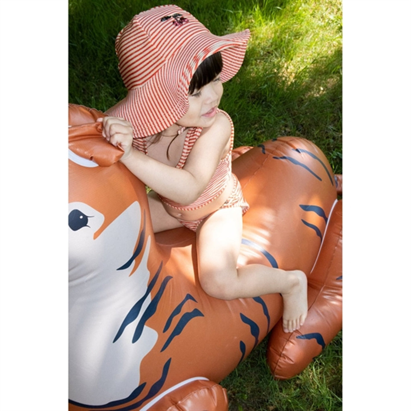 Konges Sløjd Jade Swim Hat Glitter Stripe