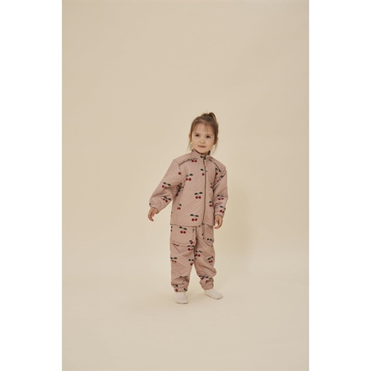 Konges Sløjd Frill Ma Grande Cerise Blush Thermo Jacket