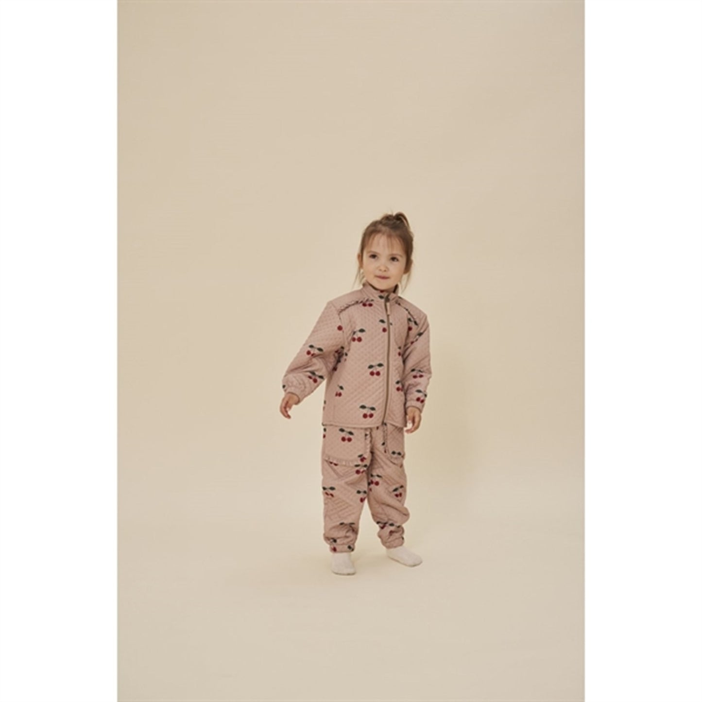 Konges Sløjd Frill Ma Grande Cerise Blush Thermo Jacket