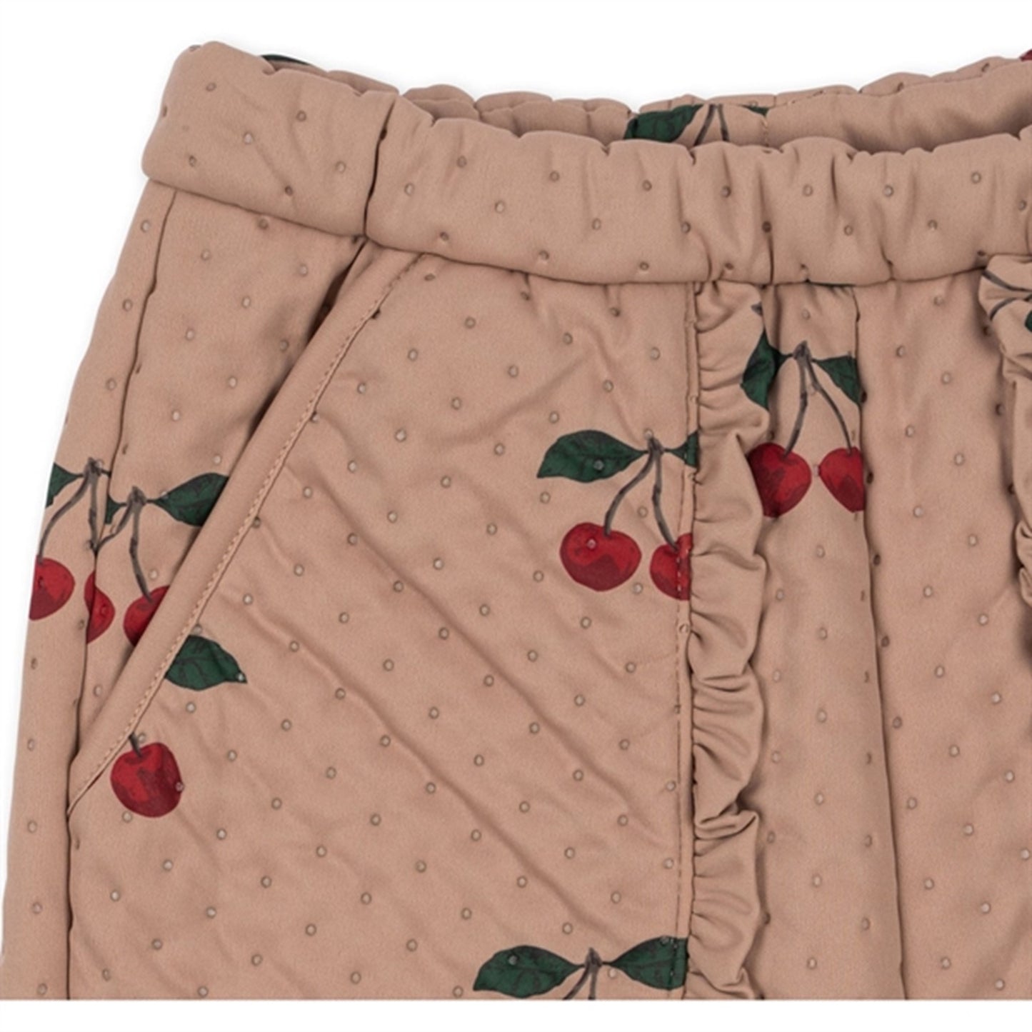 Konges Sløjd Frill Ma Grande Cerise Blush Thermopants