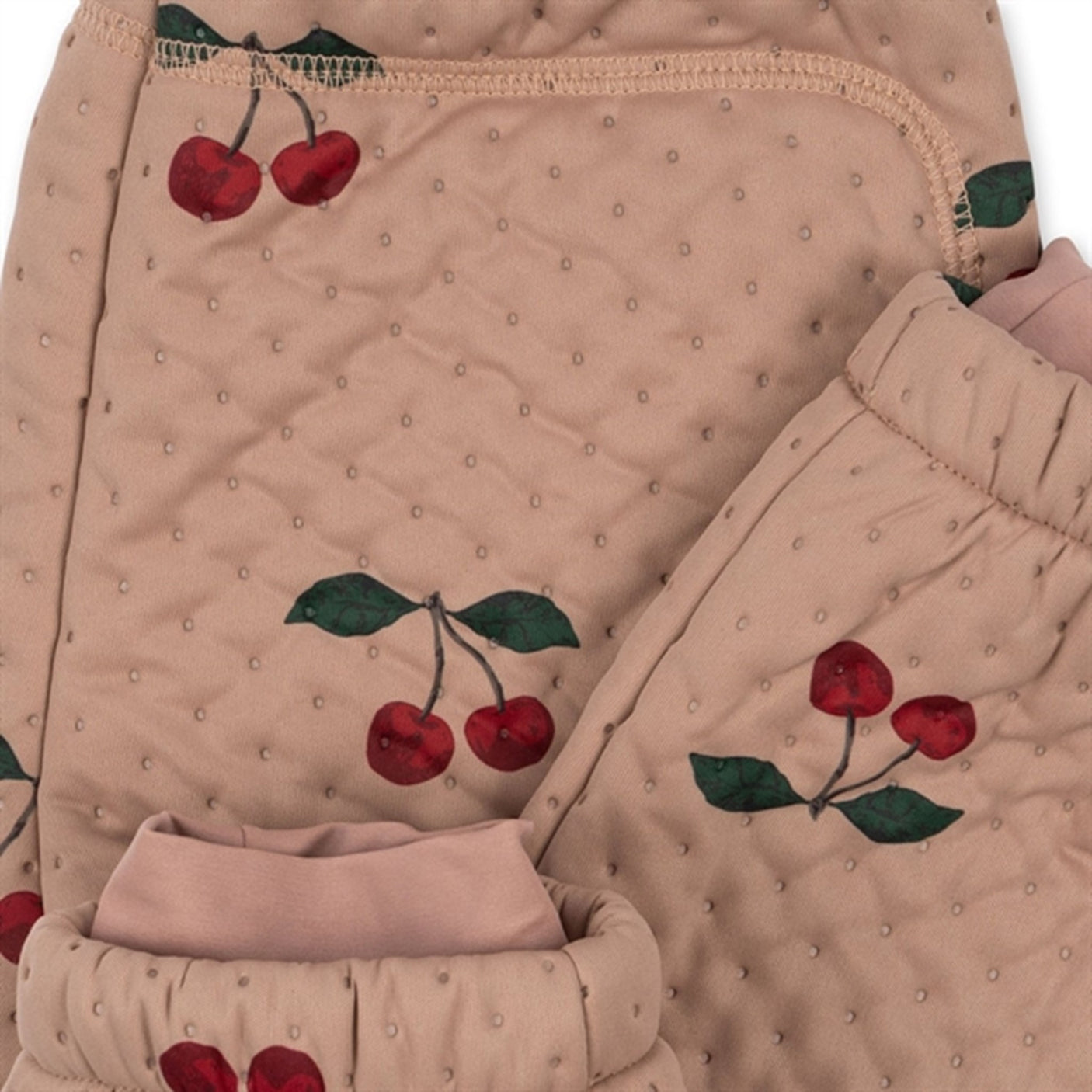 Konges Sløjd Frill Ma Grande Cerise Blush Thermopants