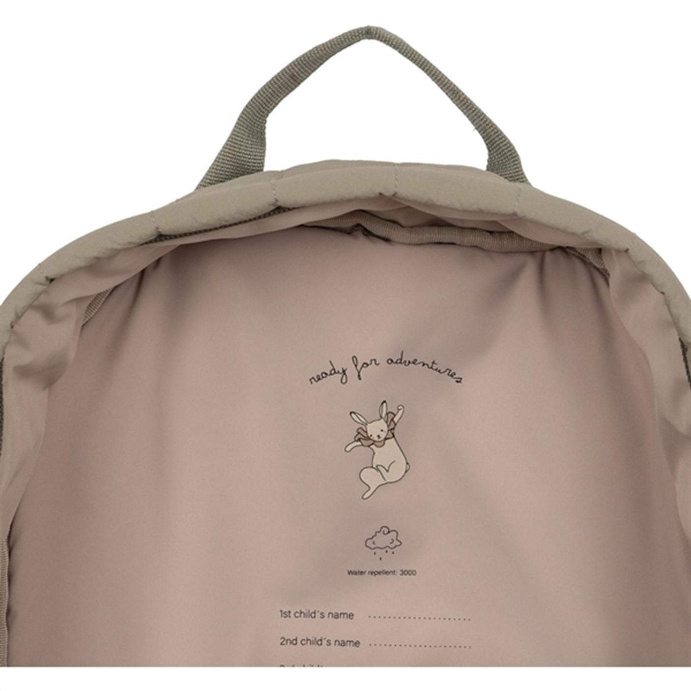 Konges Sløjd Juno Quilted Backpack Midi Laurel Oak