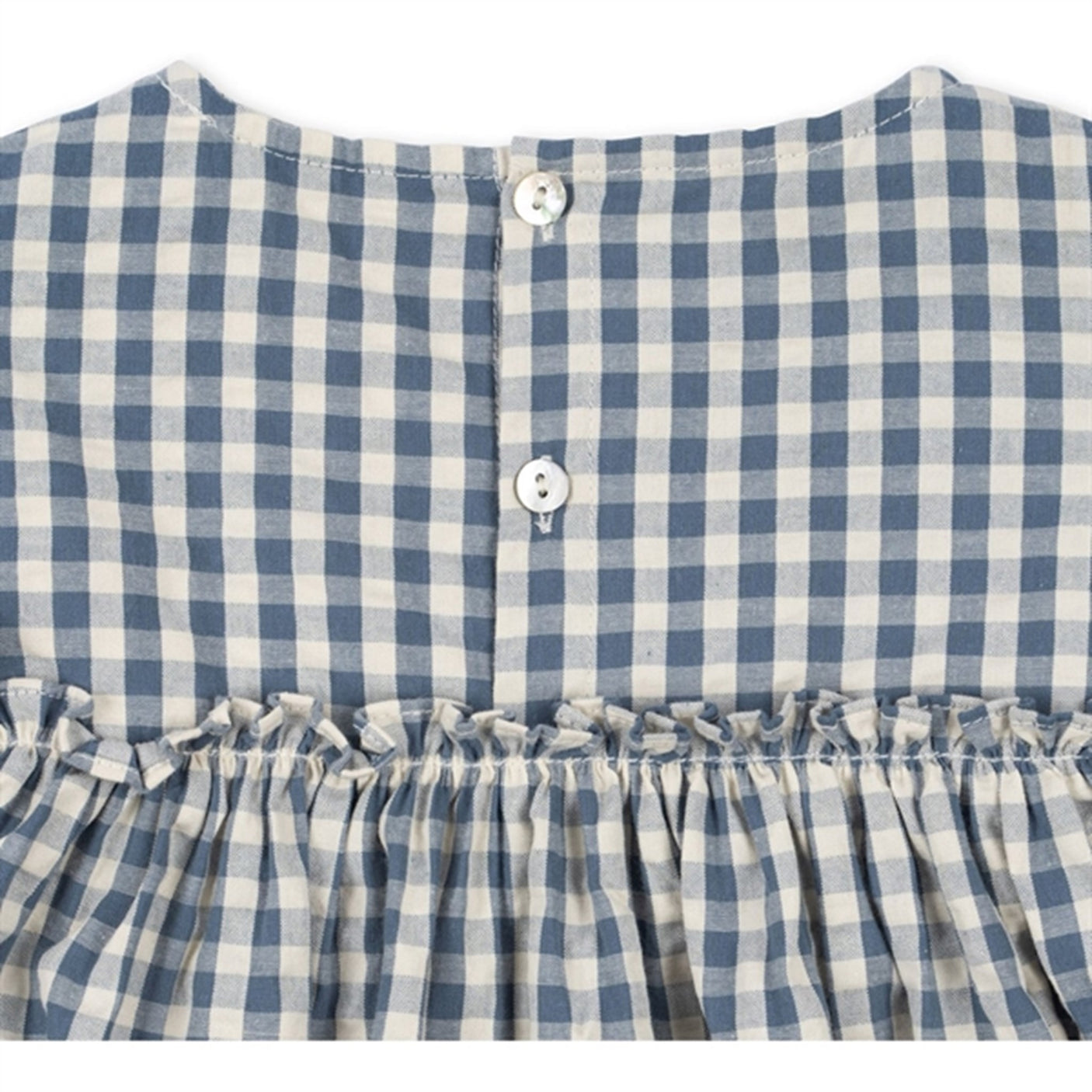 Konges Sløjd Captains Blue Check Kim Dress