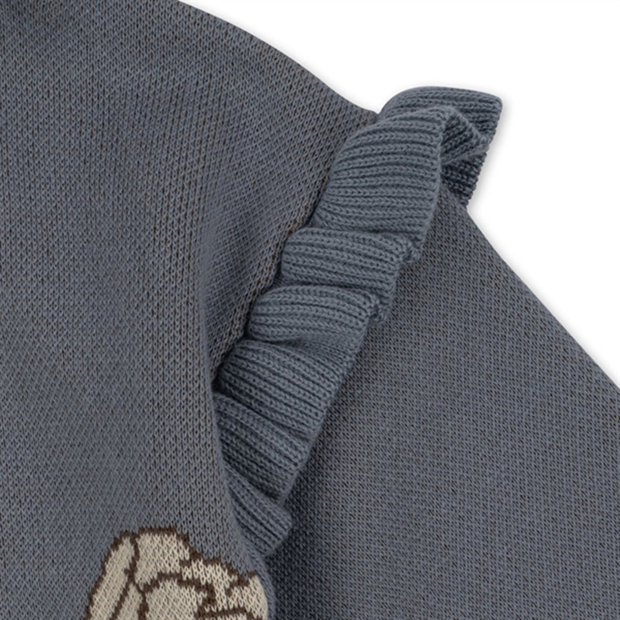 Konges Sløjd Tradewinds Lapis Frill Cardigan
