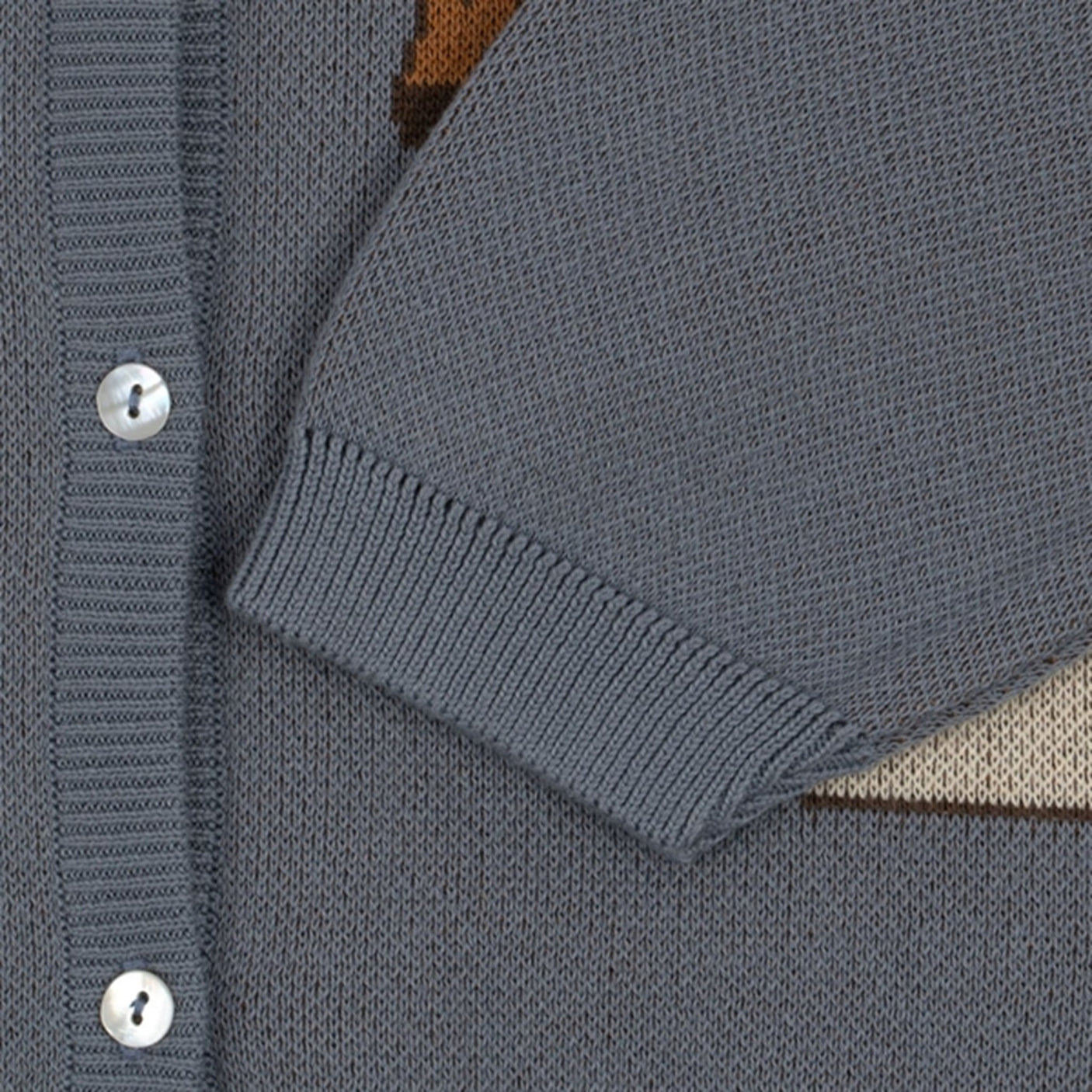 Konges Sløjd Tradewinds Lapis Frill Cardigan