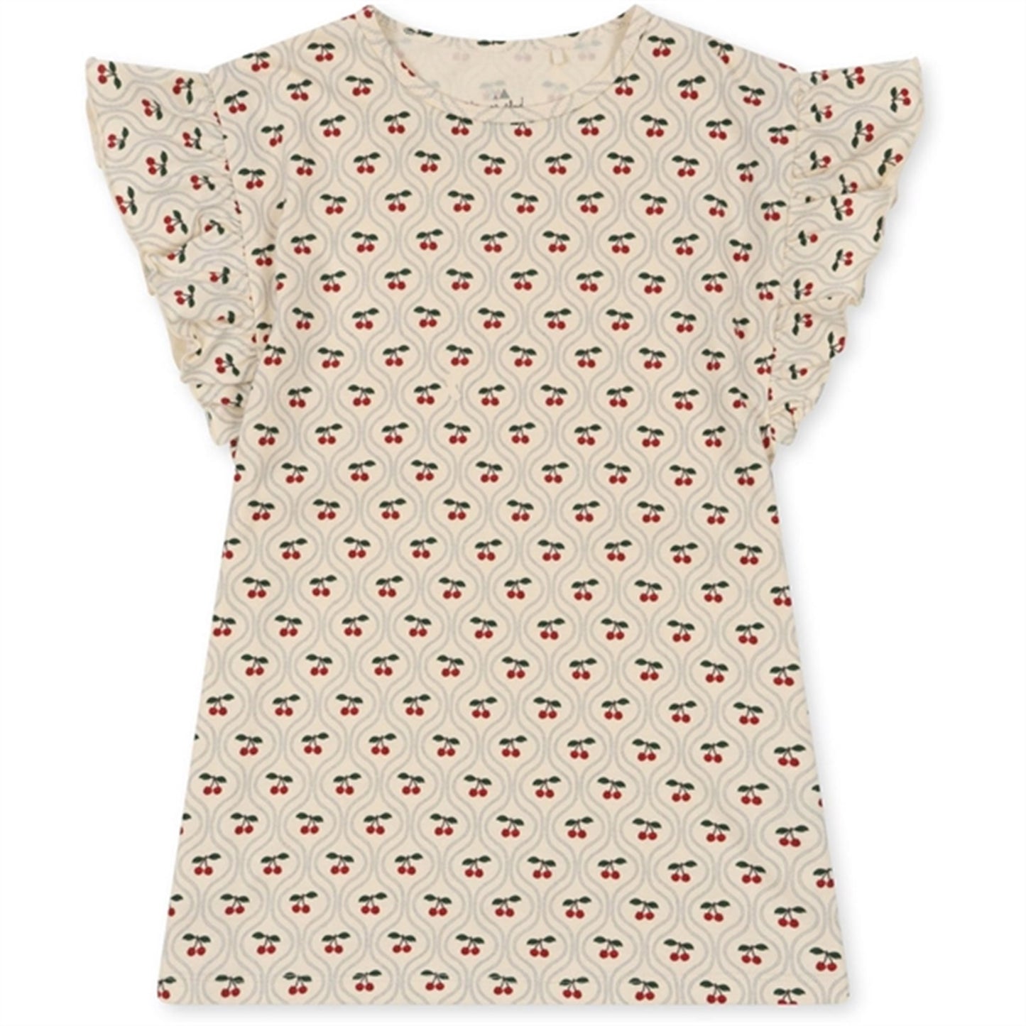 Konges Sløjd Cherry Motif Lin Dress