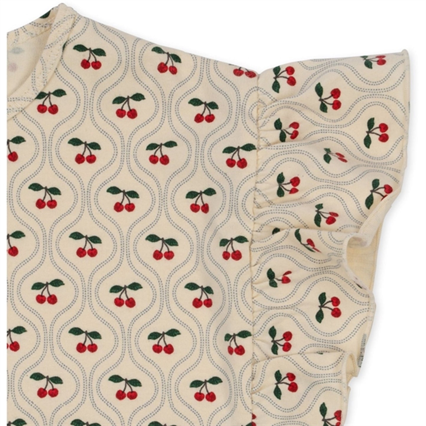 Konges Sløjd Cherry Motif Lin Dress