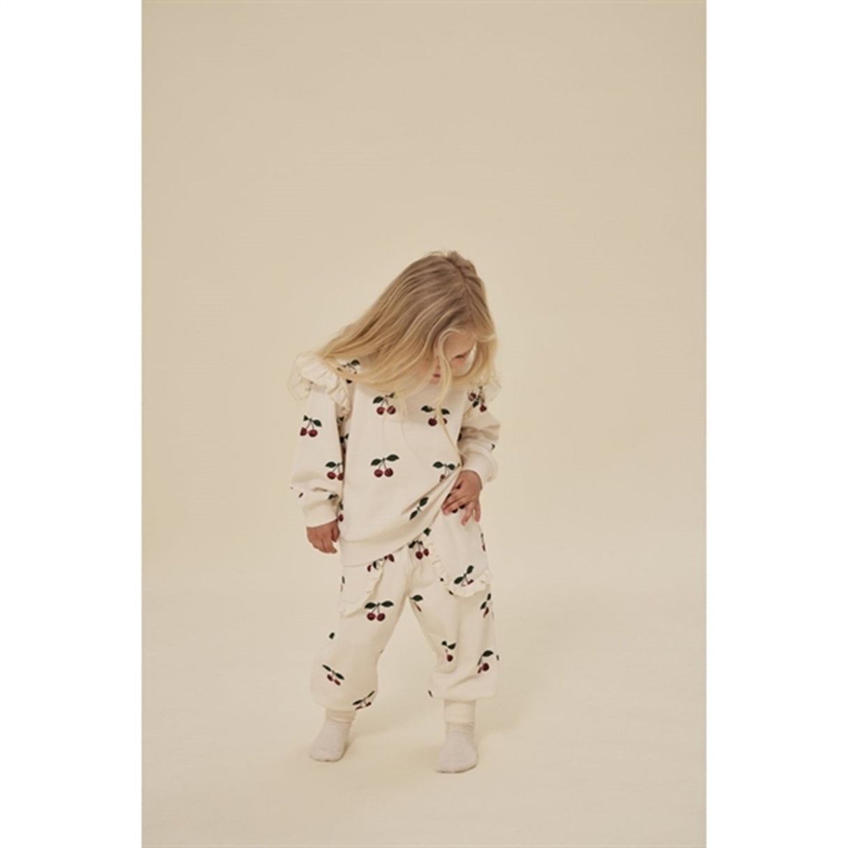Konges Sløjd Ma Grande Cerise Lou Frill Pants