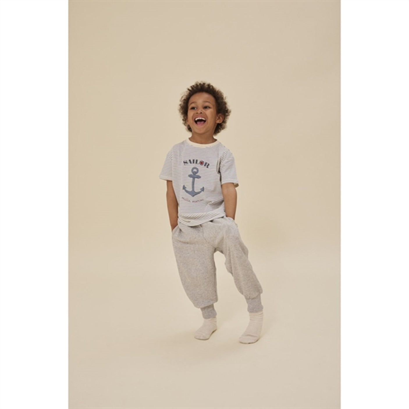 Konges Sløjd Grey Melange Loupy Lou Sweatpants