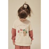 Konges Sløjd Brazilian Sand/Canyon Rose Loupy Lou Sweatshirt