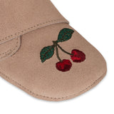 Konges Sløjd Mamour Embroidery Footies Dusty Pink
