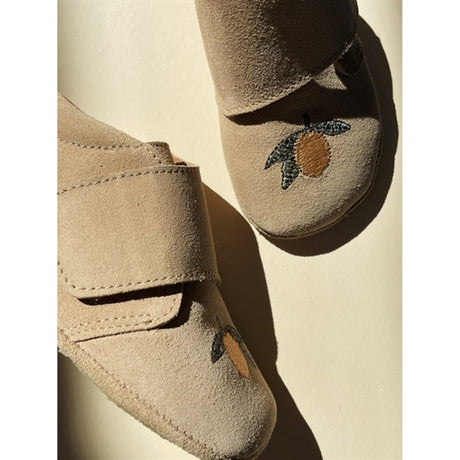 Konges Sløjd Mamour Embroidery Footies SAND