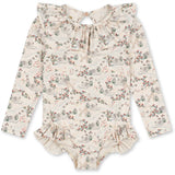 Konges Sløjd Manuca Ls Frill Swimsuit Mizumi