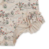 Konges Sløjd Manuca Ls Frill Swimsuit Mizumi