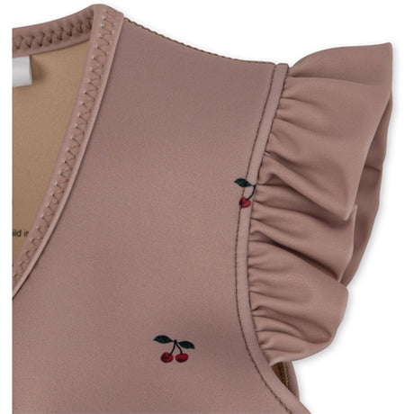 Konges Sløjd Neoprene Swim Vest Frill Cherry