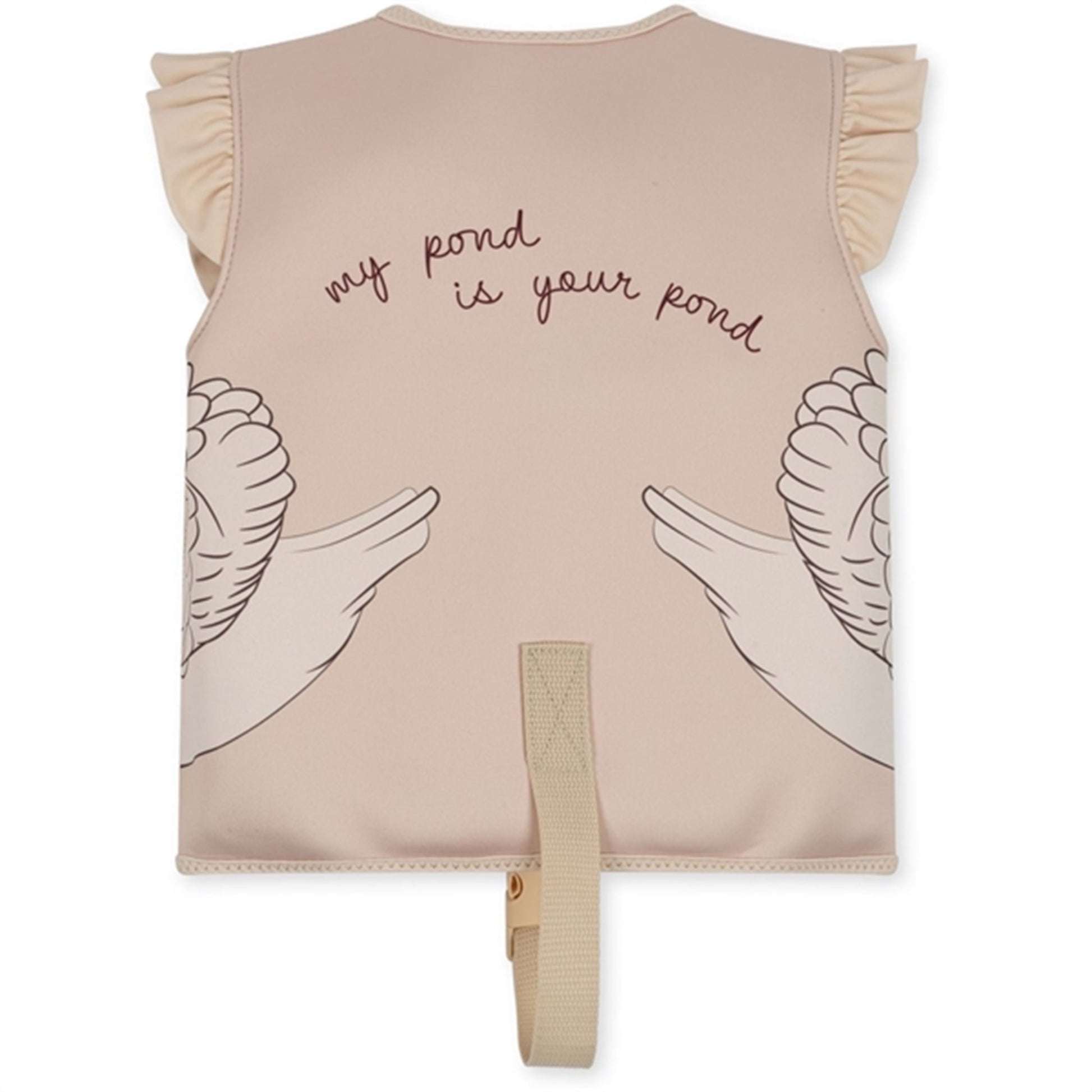 Konges Sløjd Neoprene Swim Vest Frill Swan