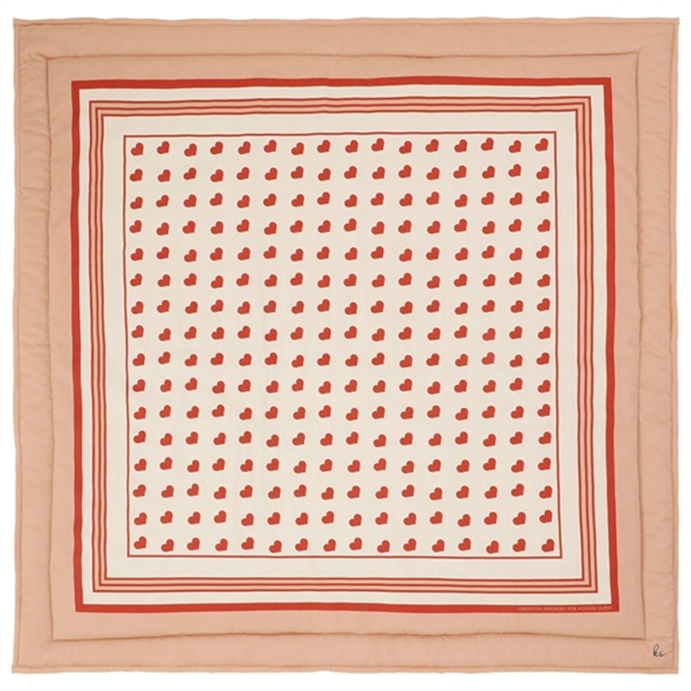 Konges Sløjd Play Blanket Coeur
