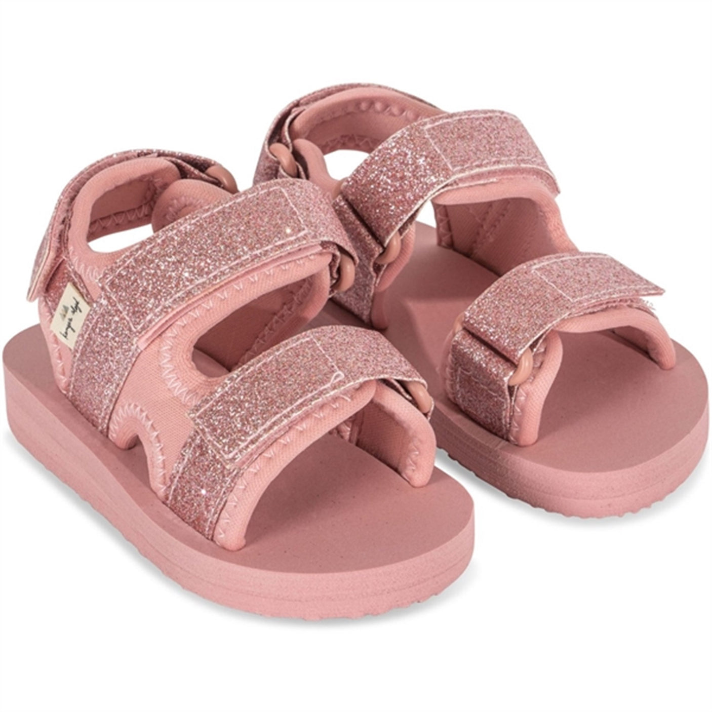 Konges Sløjd Sun Sandal Glitter Mellow Rose