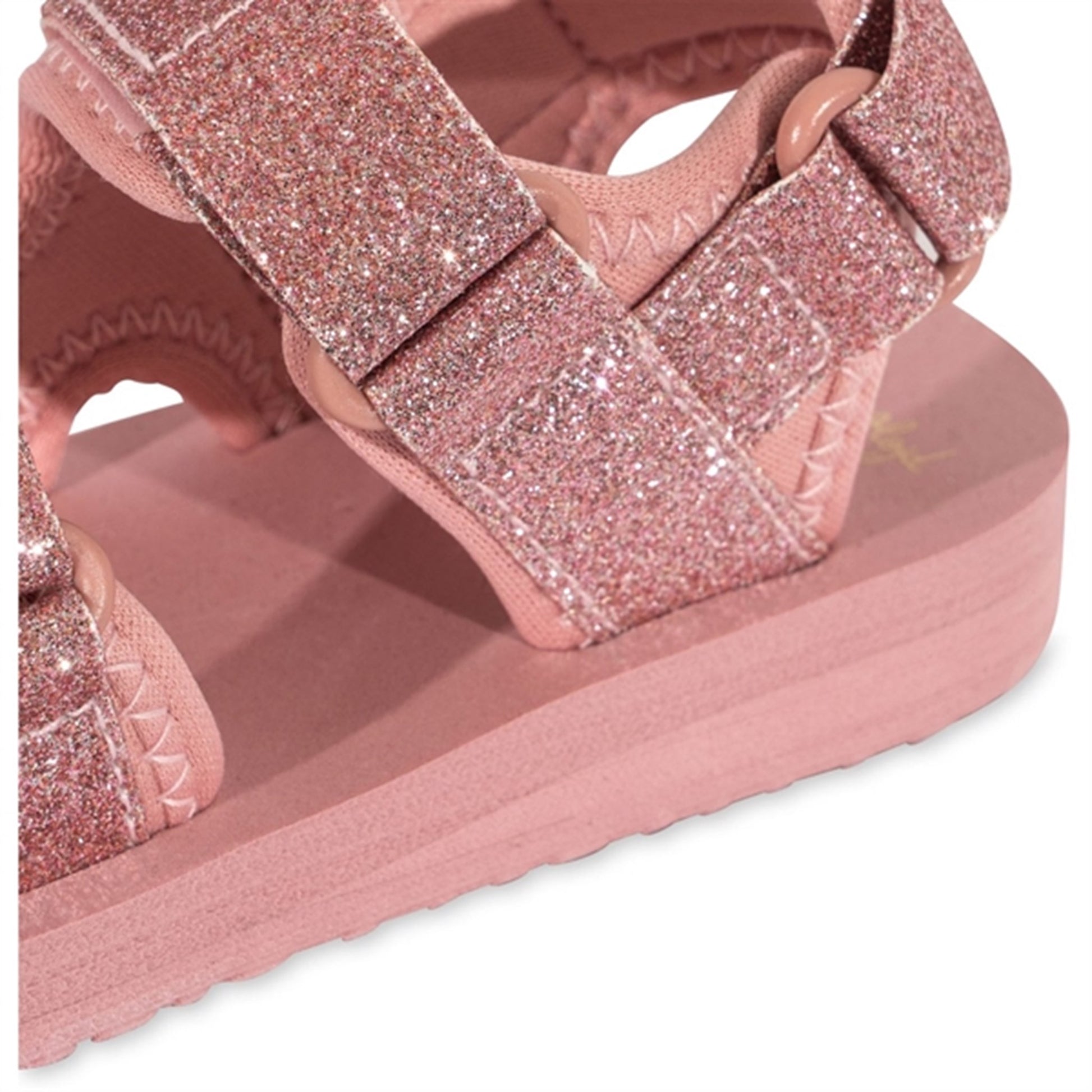 Konges Sløjd Sun Sandal Glitter Mellow Rose