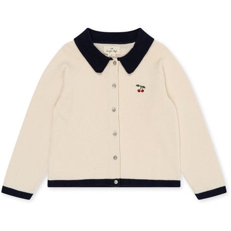 Konges Sløjd Off White Venton Knit Cardigan