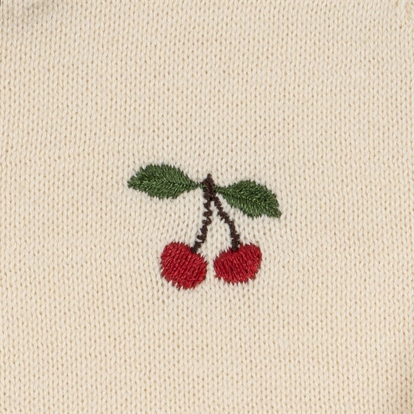 Konges Sløjd Off White Venton Knit Cardigan