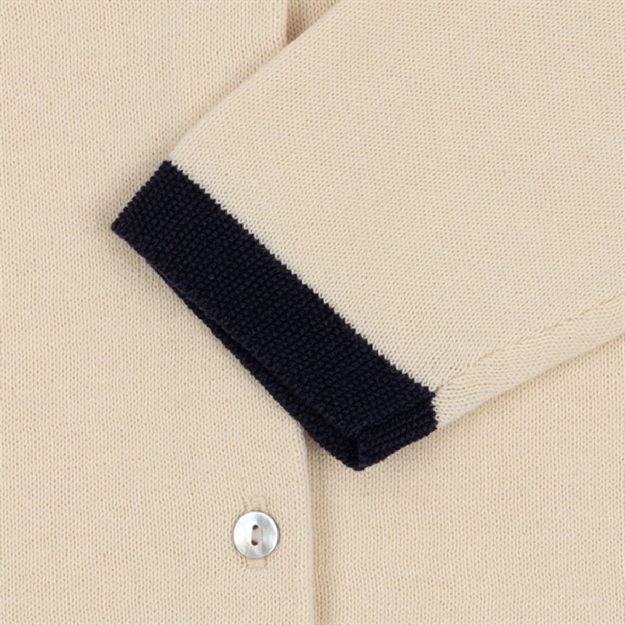 Konges Sløjd Off White Venton Knit Cardigan