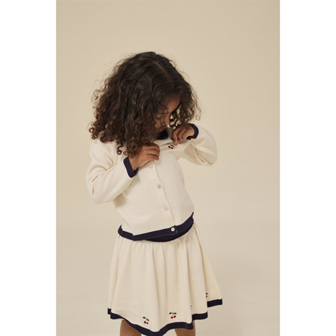 Konges Sløjd Off White Venton Strik Skirt