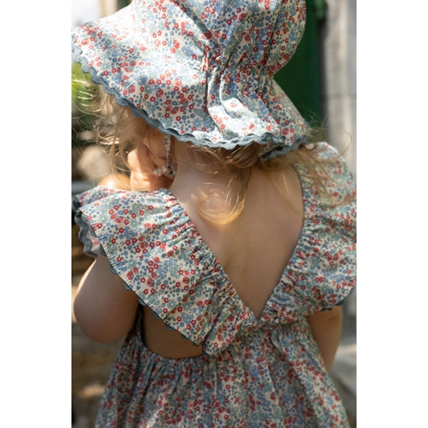 Konges Sløjd Verbena Sun Hat Bibi Blue