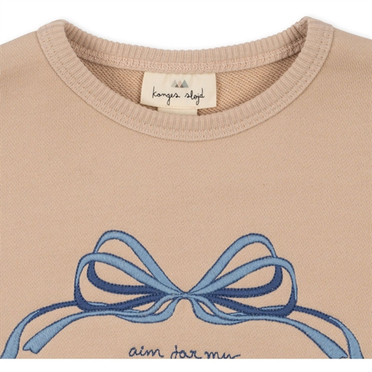 Konges Sløjd Lou Sweatshirt Glitter Coeur Frappe